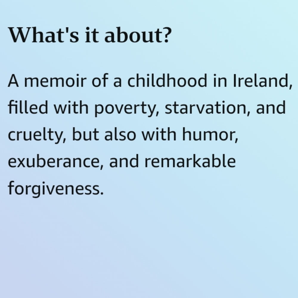 Frank McCourt Angela's Ashes Hardcover Book - Picture 2 of 2